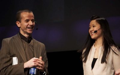 Julian Roberts and Sophie Cheung